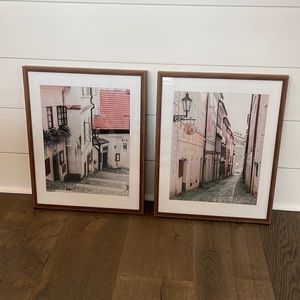 Threshold Set of 2 16”x 20” Wall Art Photography - Hotel Constans, Prague